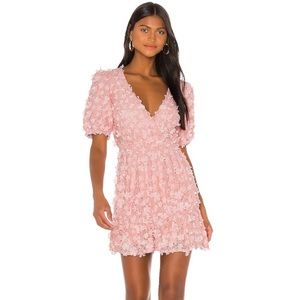 Majorelle Tanner Mini Dress Pink